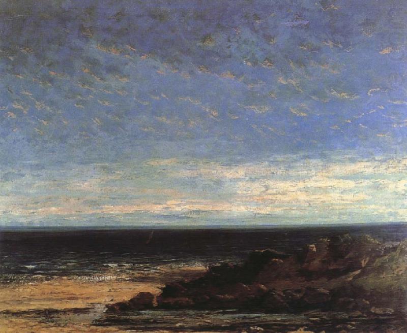 Sea, Gustave Courbet